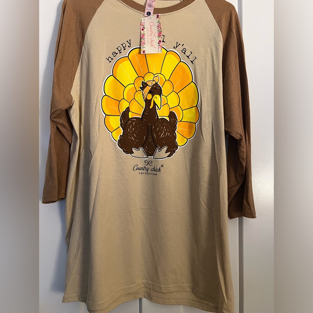 Country chick collection T-shirt size L.